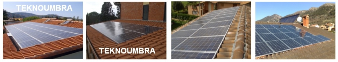 IMPIANTI fotovoltaici a tetto totalmente integrati impianti fotovoltaici totalmente integrati NELLE TEGOLE Di copertura in presenza di vincolo paesaggistico