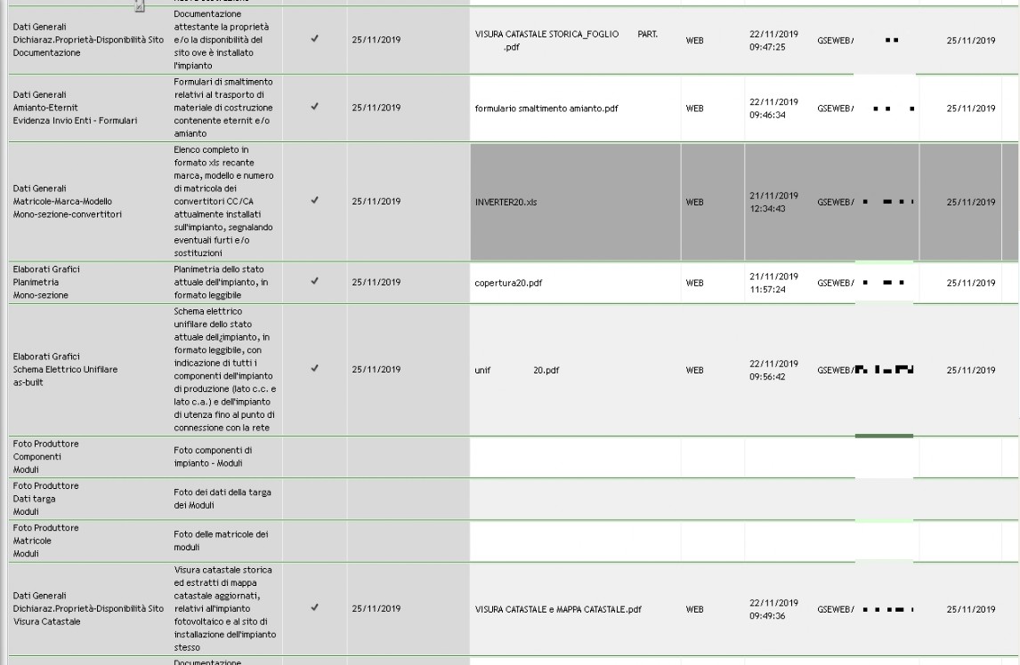 gse documentazione 2 da inviare per la verifica di impianti fotovoltaici gse documentazione 2 da inviare per la verifica di impianti fotovoltaici