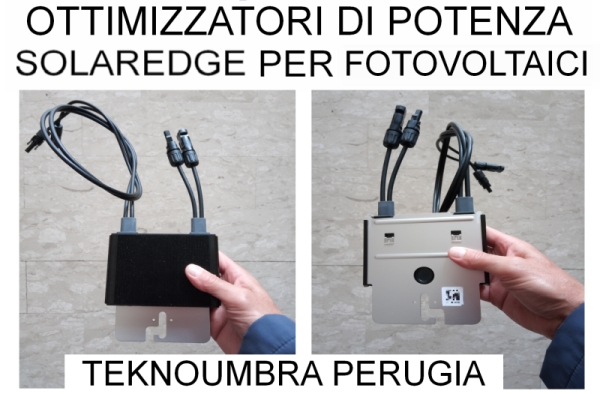 ottimizzatori Solaredge per impianti fotovoltaici